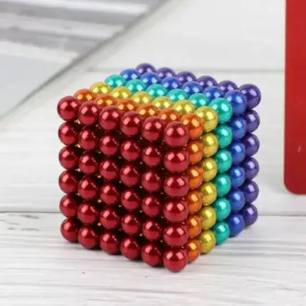 Rainbow Fidget Balls Magnets Game Toy 🌈