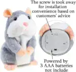 Funny Talking Hamster Plush Toy