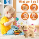 Electronic Interactive Plush Puppy Toy