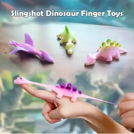 Slingshot Dinosaur Finger Toys