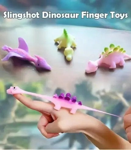 Slingshot Dinosaur Finger Toys