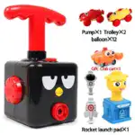 Interactive Balloon Powered Car Launcher Toy Set