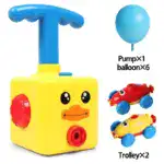 Interactive Balloon Powered Car Launcher Toy Set
