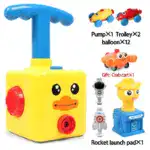 Interactive Balloon Powered Car Launcher Toy Set
