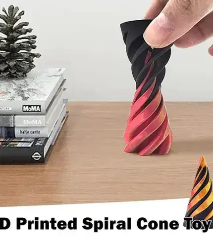 Twisted Cone Stress Relief Fidget Toy