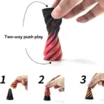 Twisted Cone Stress Relief Fidget Toy