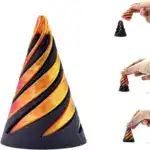 Twisted Cone Stress Relief Fidget Toy