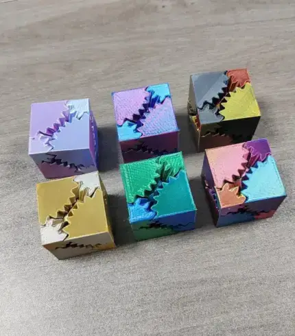 Innovative 3D Gear Cube - Transformative Puzzle Toy