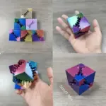 Innovative 3D Gear Cube - Transformative Puzzle Toy