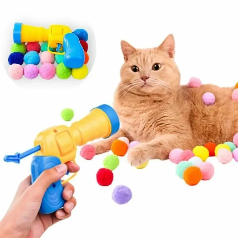 Plush balls for cats